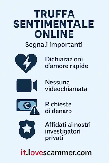 Truffa sentimentale online